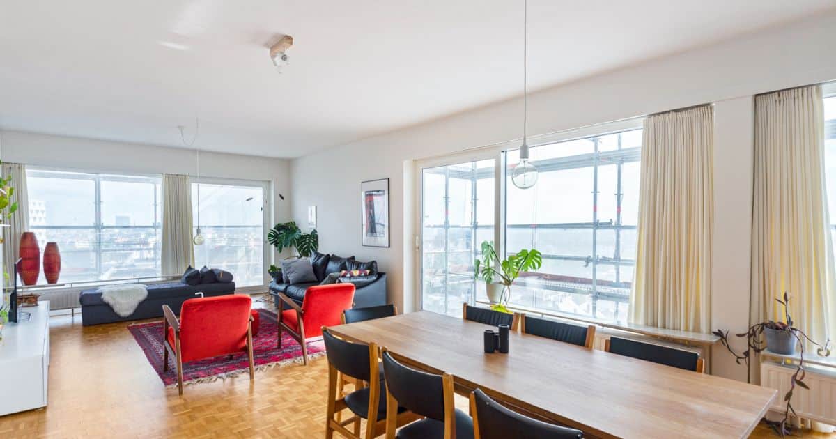 Penthouse goals Wonen met uitzicht tot aan het Atomium